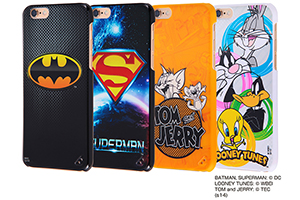 【Apple iPhone 6／iPhone 6s】バットマン、スーパーマン、トム＆ジェリー、ルーニー・テューンズ・シェルジャケット【生産終了】