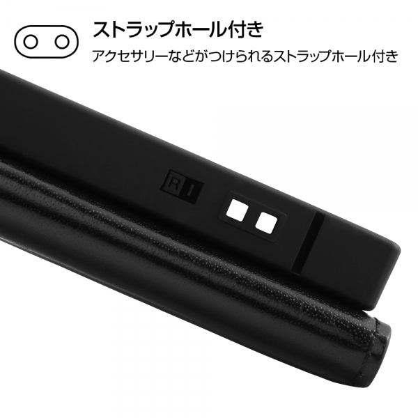 iPhone SE（第3世代）手帳型 耐衝撃レザーケース KAKU リング付36