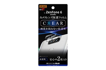 【ZenFone 6 ZS630KL】フィルム カメラレンズレンズ 光沢