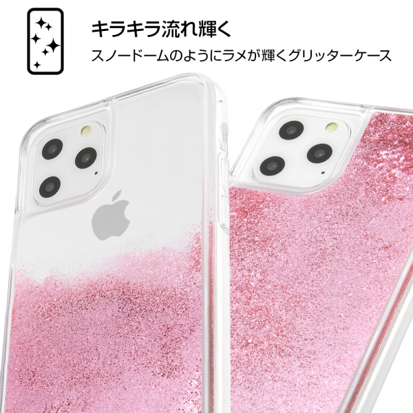 日本未発売！guess ゲス iPhone 11 対応 グリッター ラメ ケース